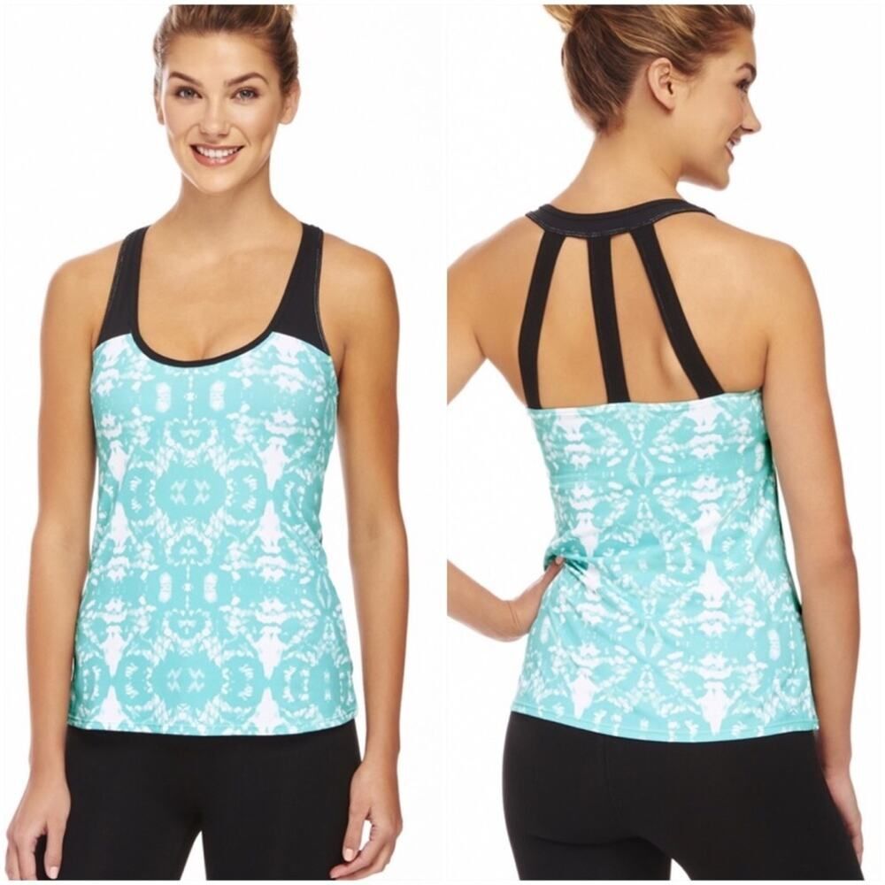 Fabletics Tie Dye Zion Printed Tank Top
